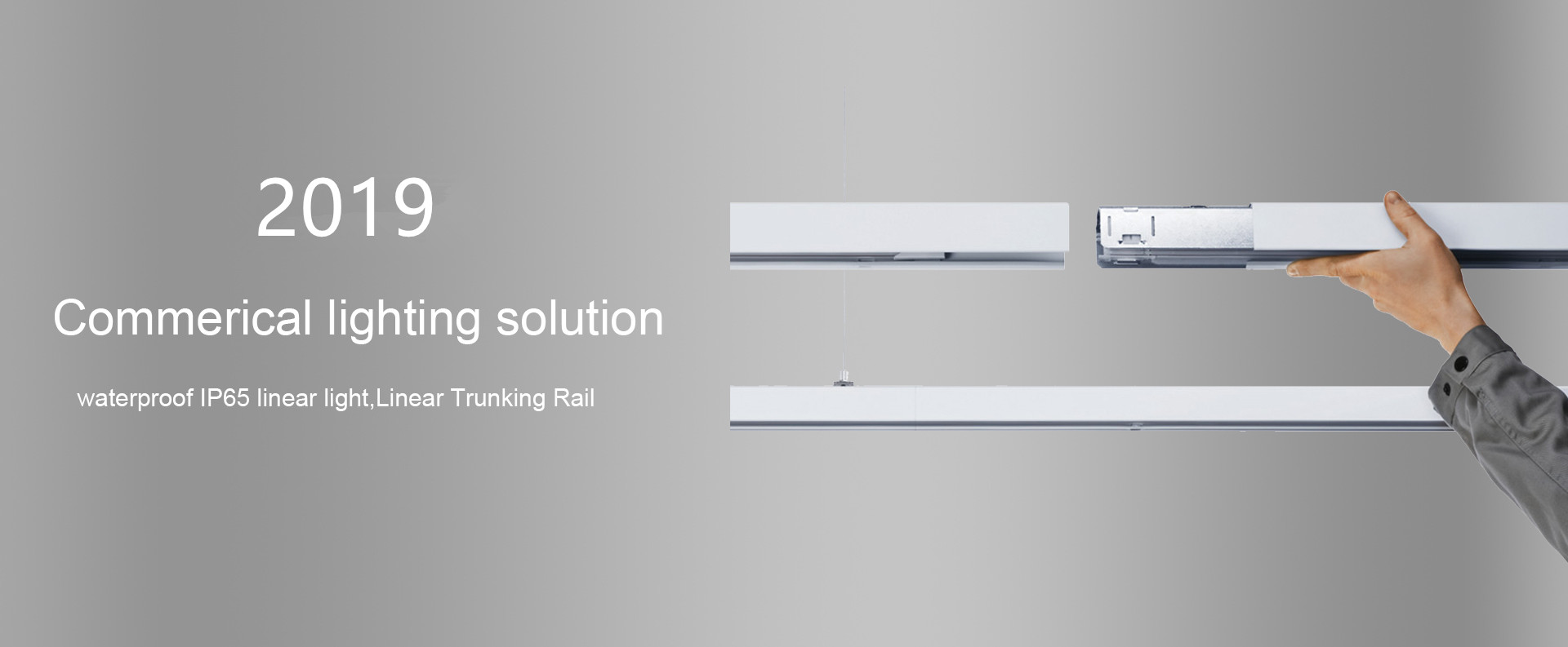 led linear light for supermarket